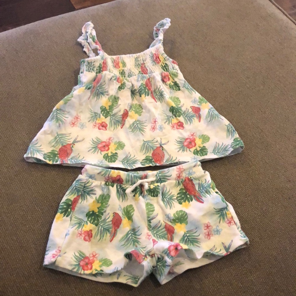 Zara shirt and short combo size 18/24